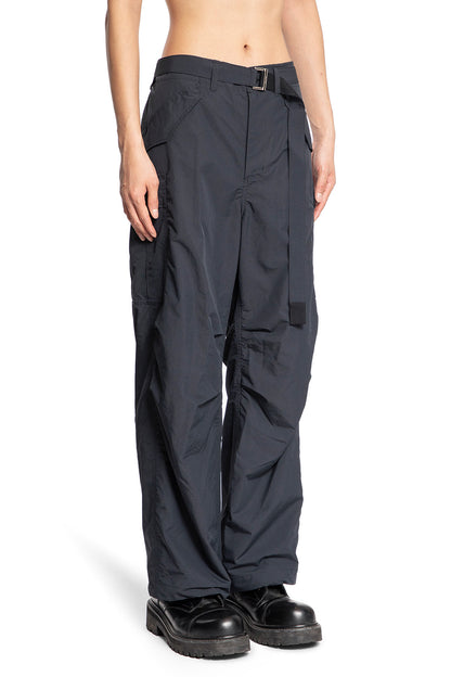 SACAI MAN BLACK TROUSERS