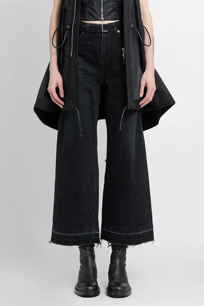 Antonioli SACAI WOMAN BLACK JEANS