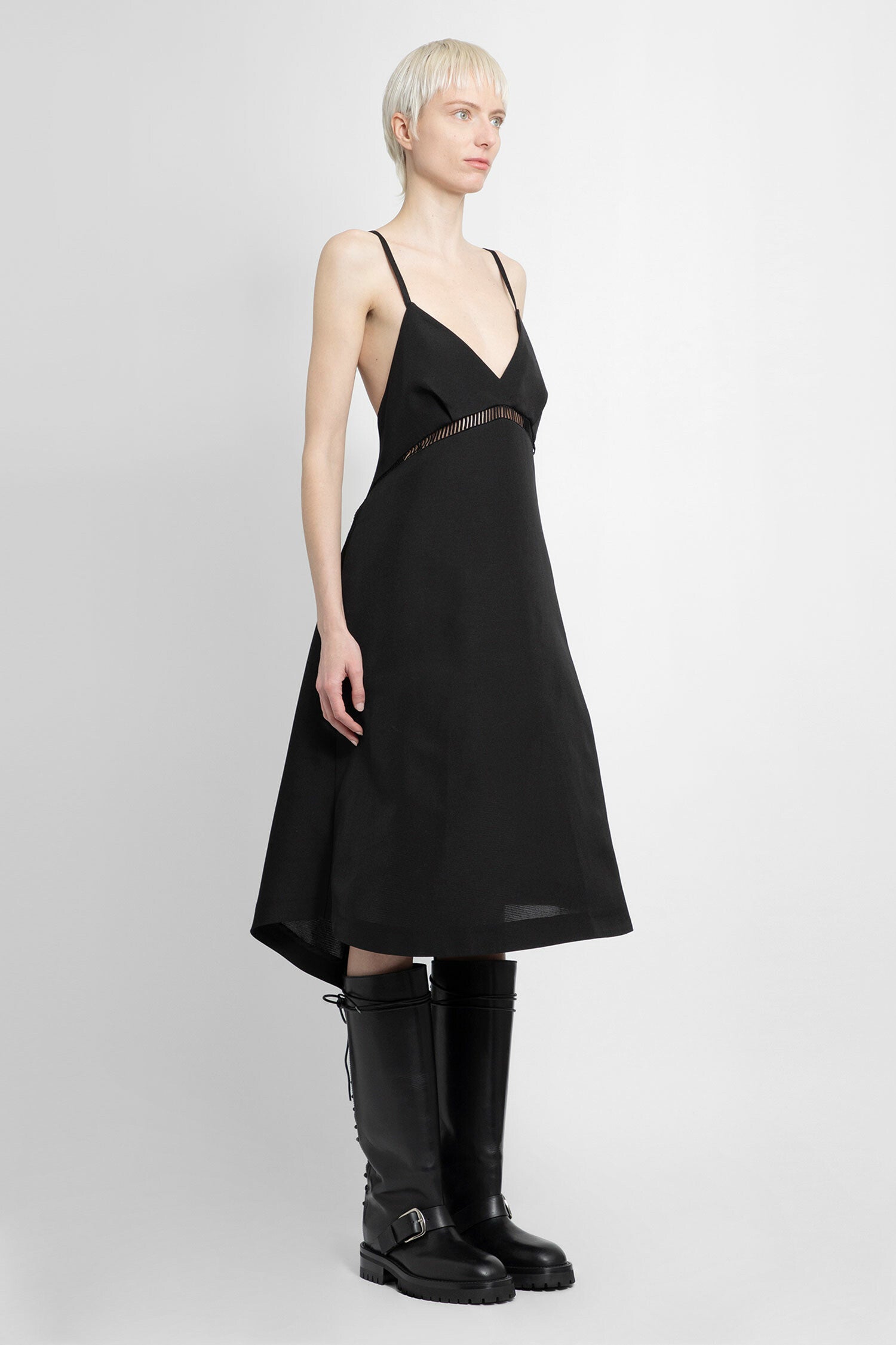 SACAI WOMAN BLACK DRESSES