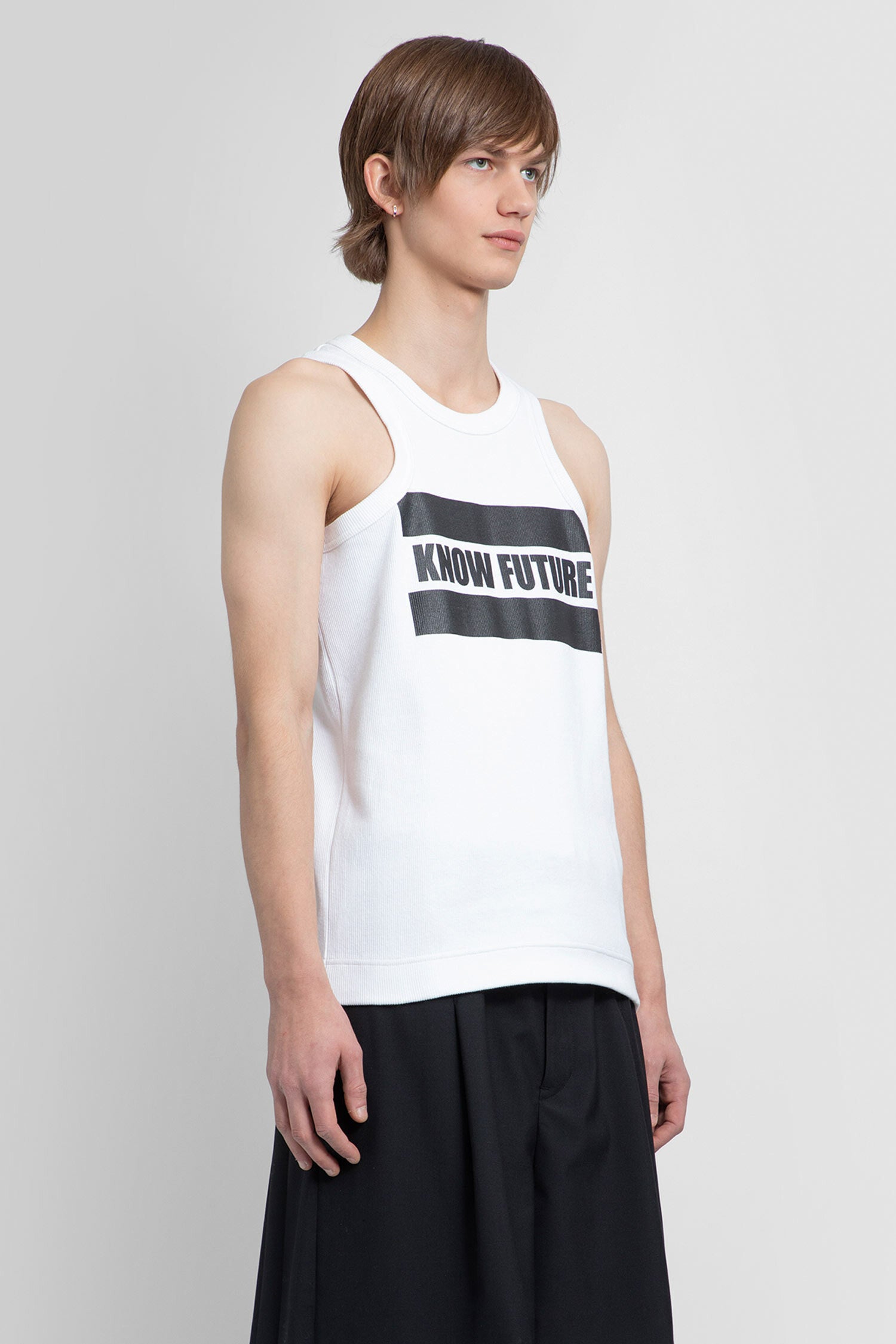 SACAI MAN WHITE T-SHIRTS & TANK TOPS