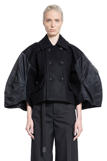 Antonioli SACAI WOMAN BLACK JACKETS