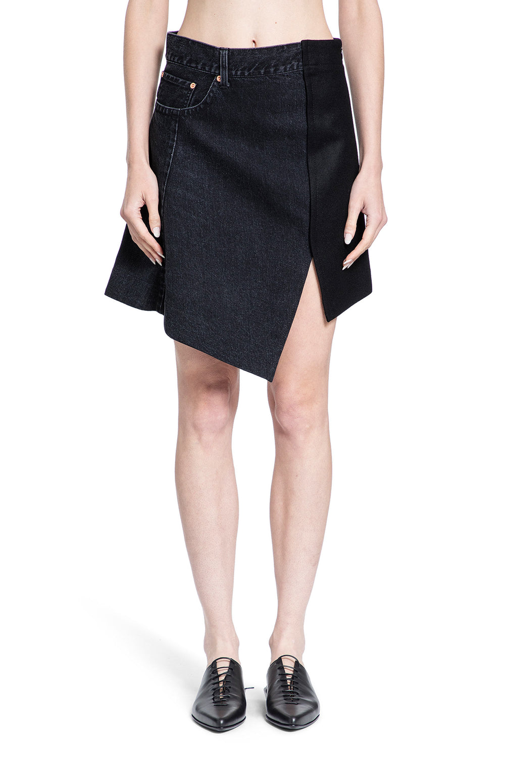 SACAI WOMAN BLACK SKIRTS