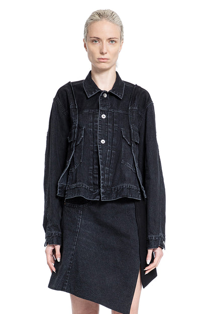 Antonioli SACAI WOMAN BLACK JACKETS