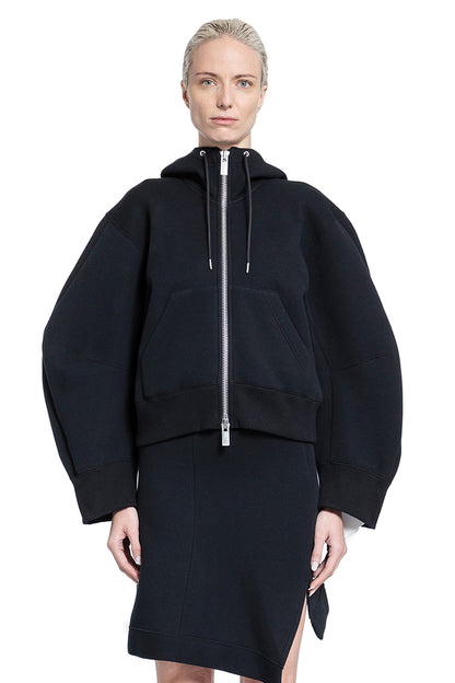 Antonioli SACAI WOMAN BLACK SWEATSHIRTS