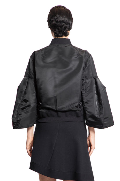 SACAI WOMAN BLACK JACKETS