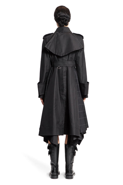 SACAI WOMAN BLACK COATS