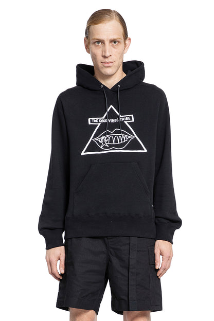 Antonioli SACAI MAN BLACK SWEATSHIRTS