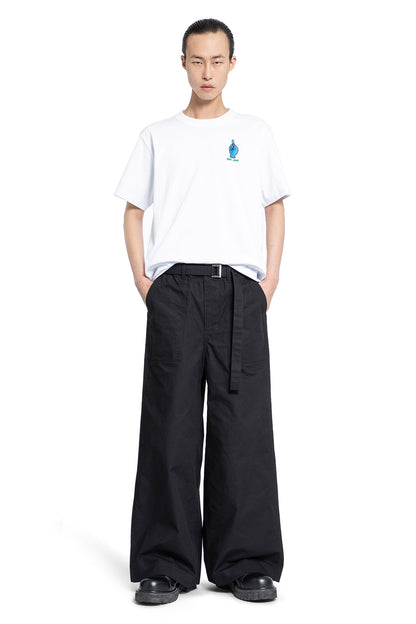 SACAI MAN WHITE T-SHIRTS & TANK TOPS