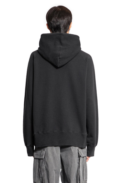 SACAI MAN BLACK SWEATSHIRTS