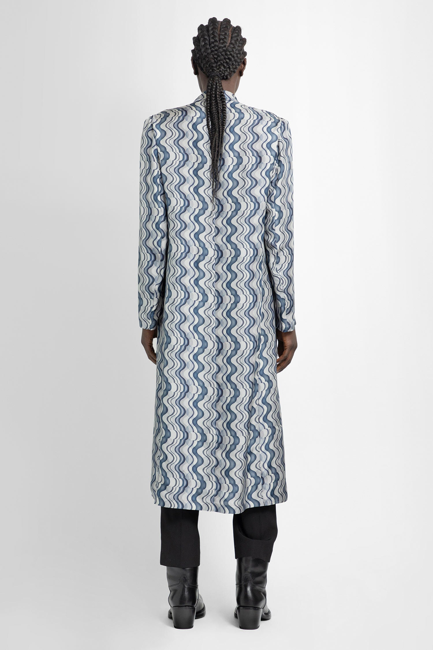 DRIES VAN NOTEN MAN BLUE COATS