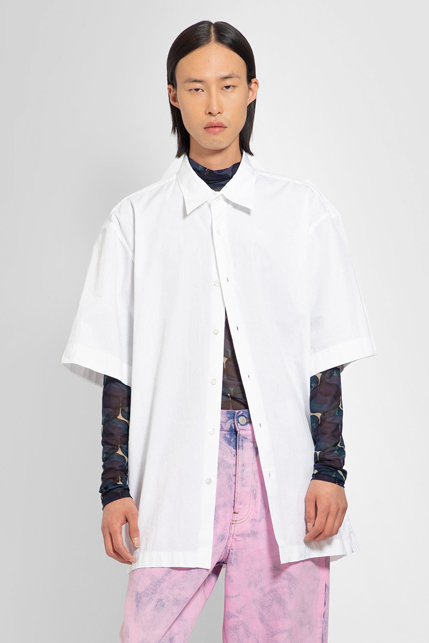 DRIES VAN NOTEN MAN WHITE SHIRTS