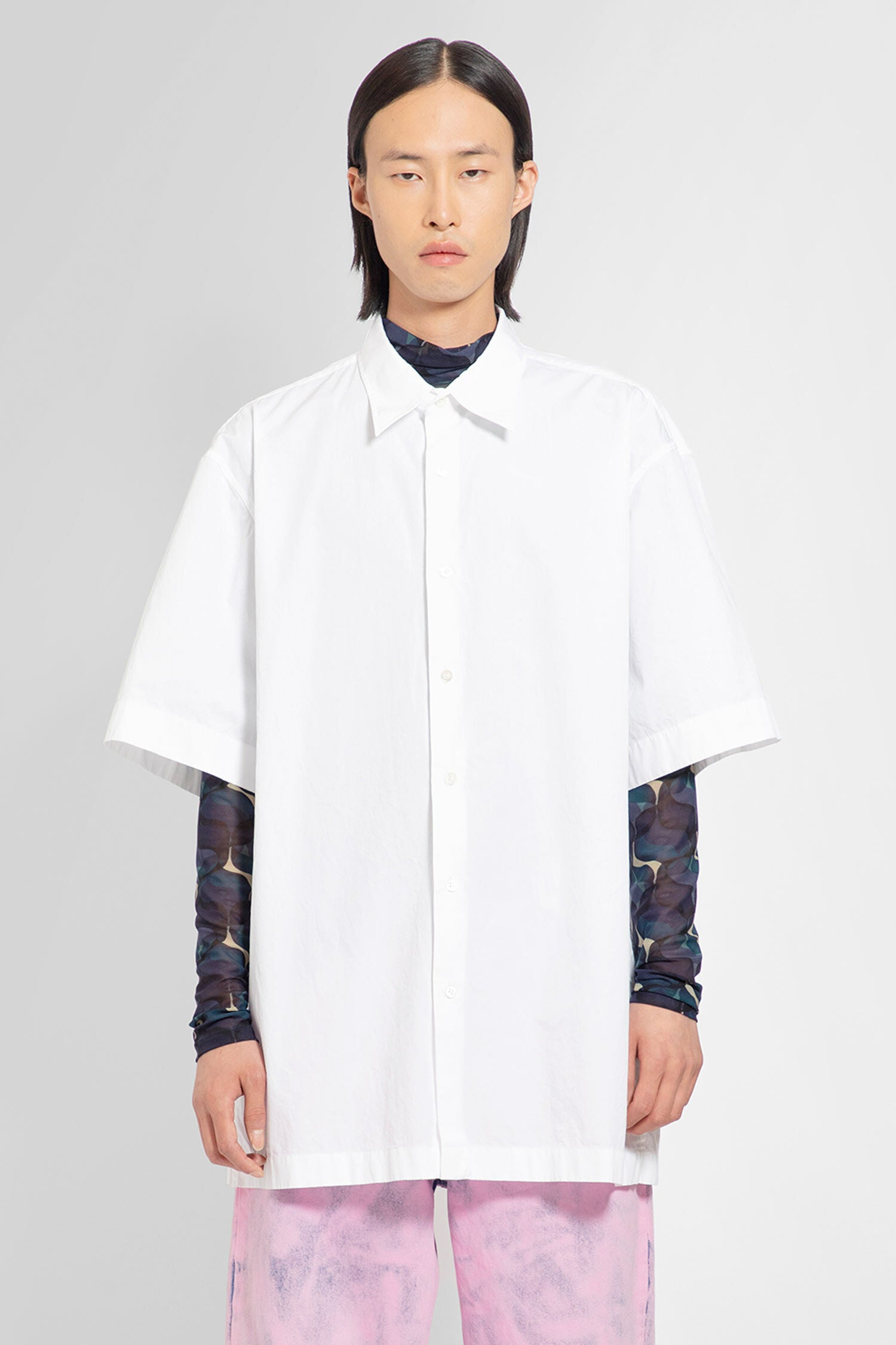 DRIES VAN NOTEN MAN WHITE SHIRTS