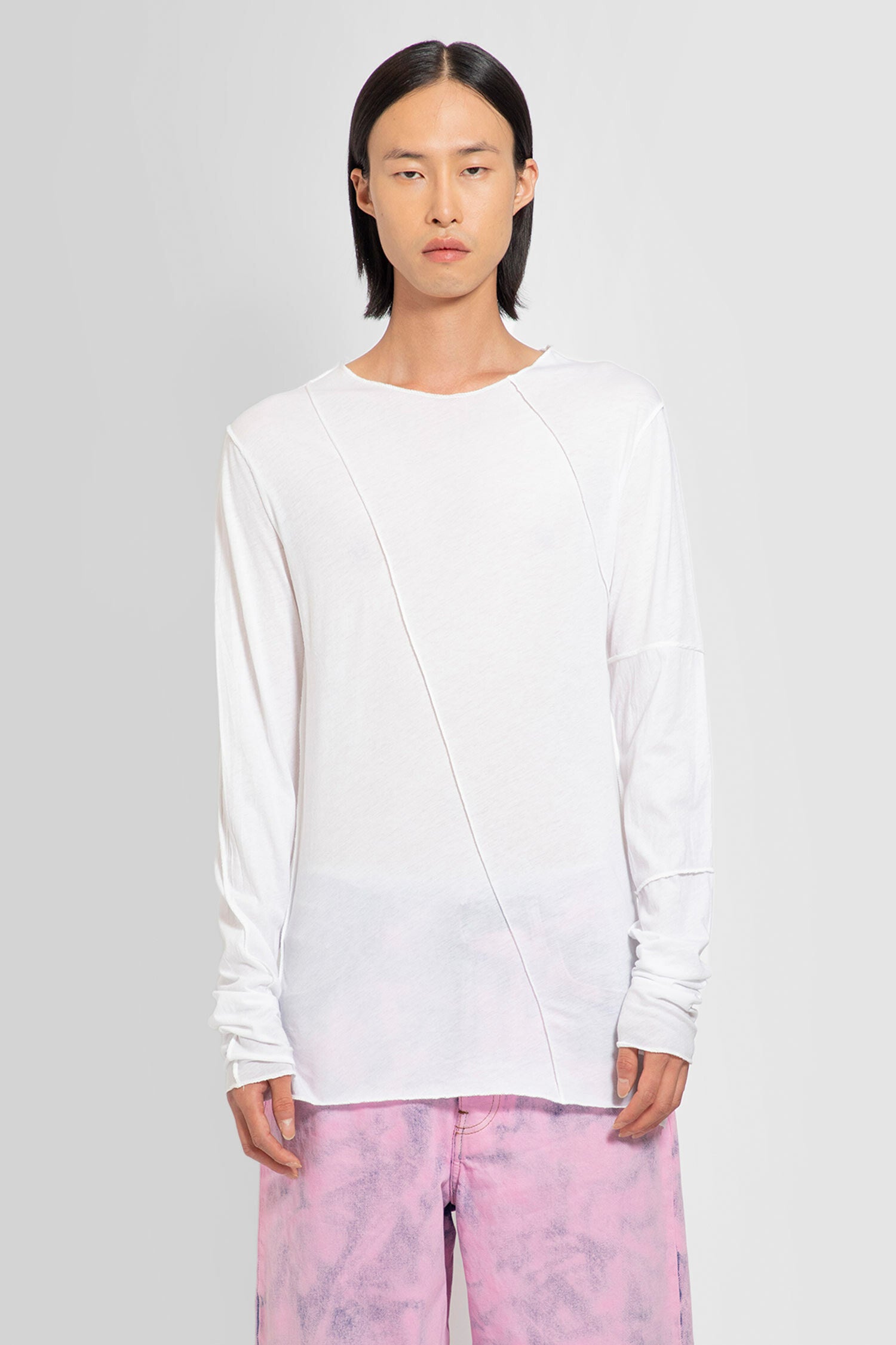 DRIES VAN NOTEN MAN WHITE T-SHIRTS