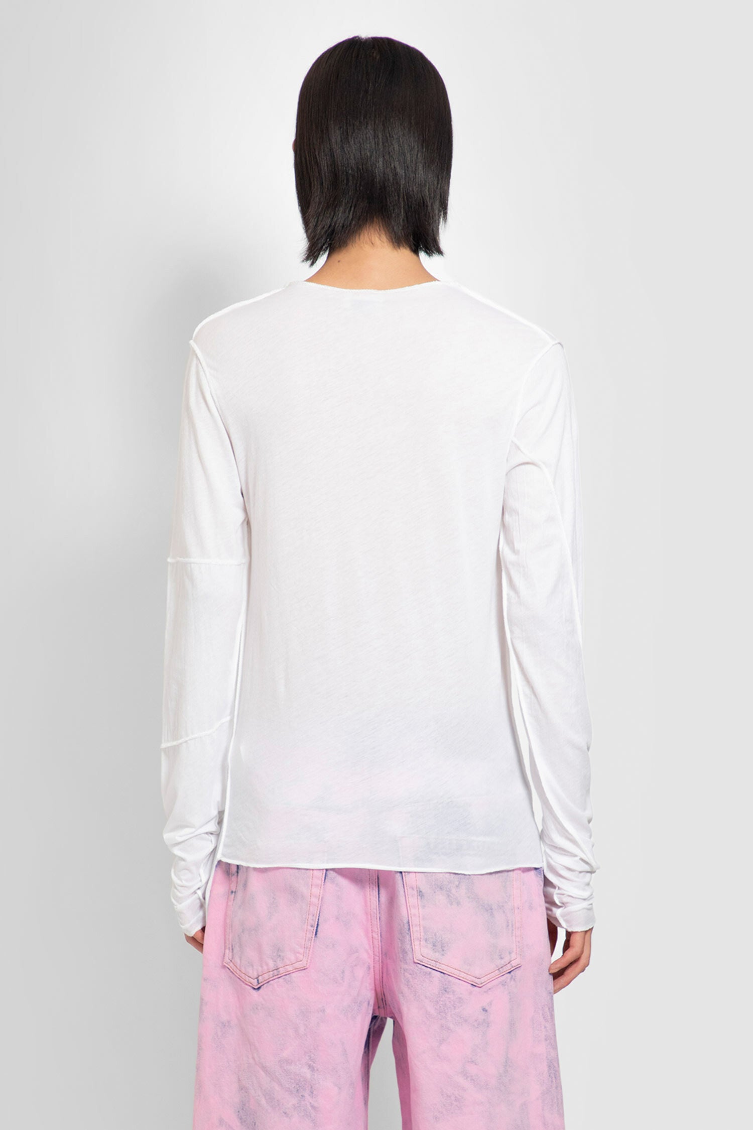 DRIES VAN NOTEN MAN WHITE T-SHIRTS & TANK TOPS