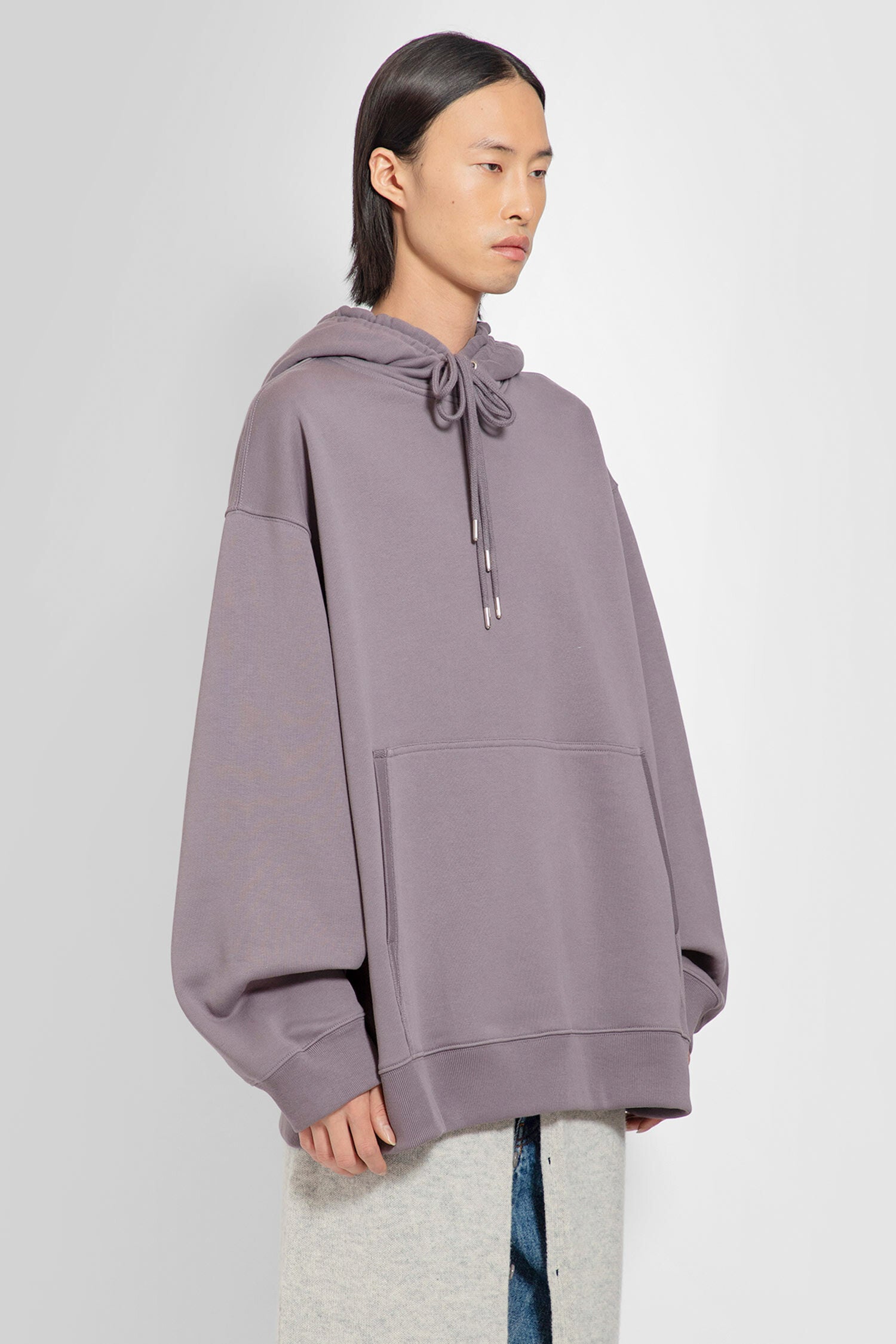 DRIES VAN NOTEN MAN PURPLE SWEATSHIRTS