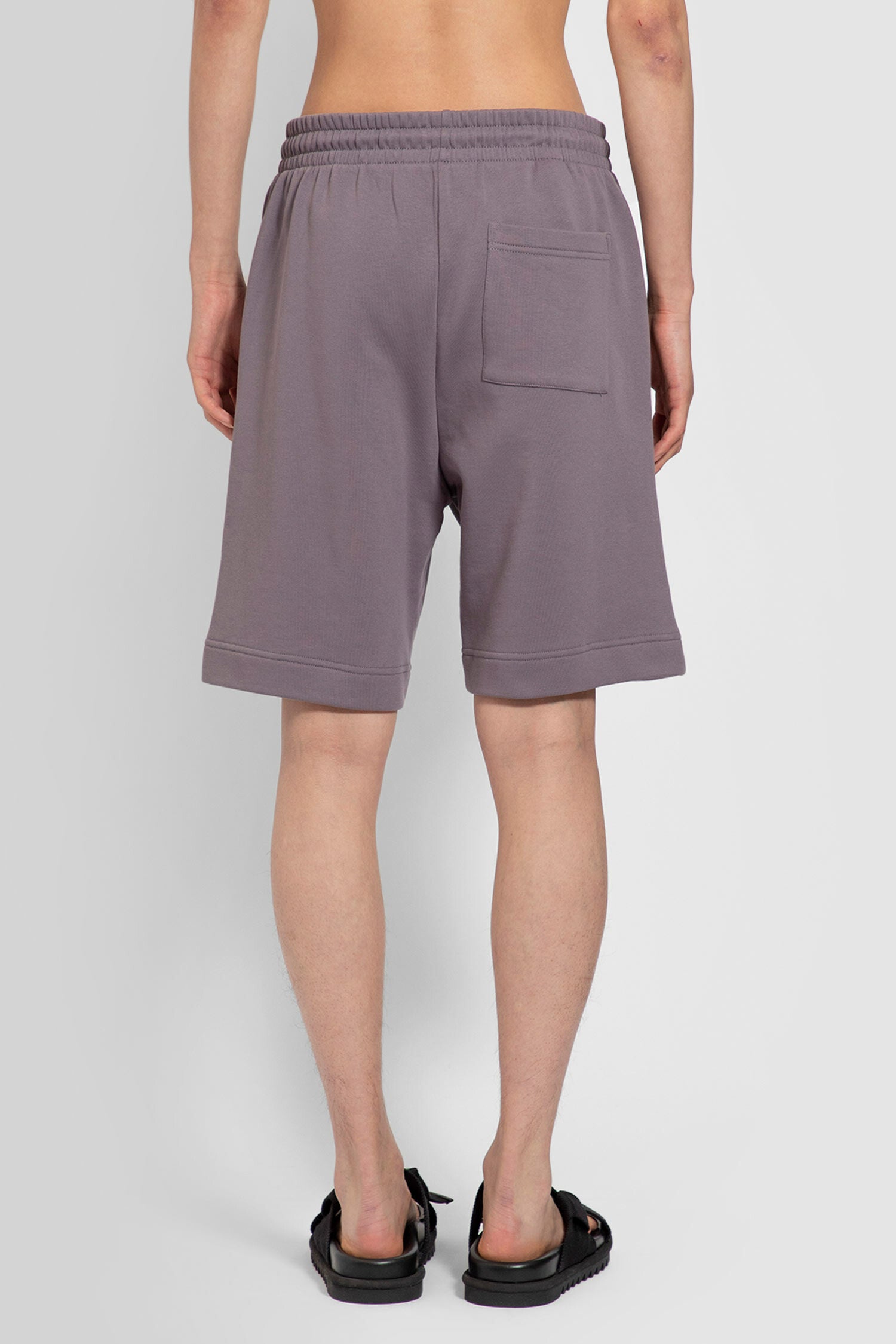 DRIES VAN NOTEN MAN PURPLE SHORTS & SKIRTS