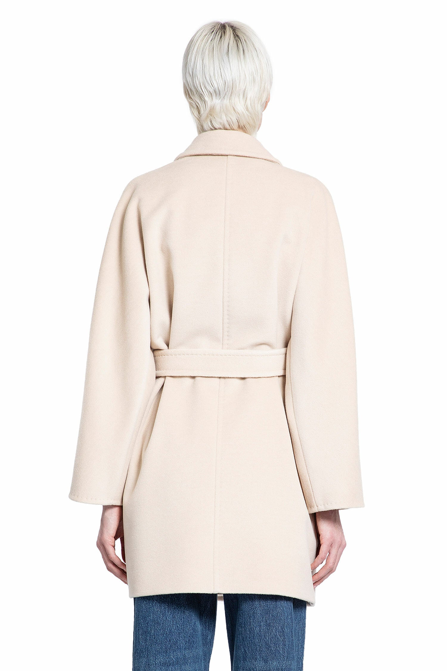 MAX MARA WOMAN BEIGE COATS