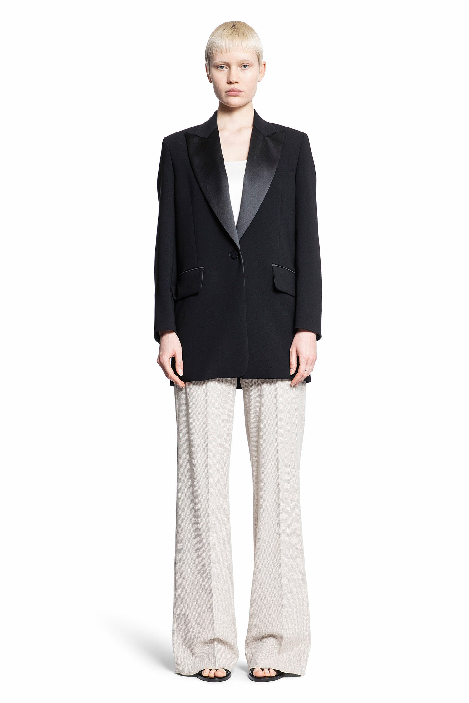 MAX MARA WOMAN BLACK BLAZERS