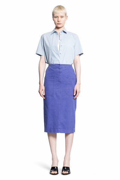 MAX MARA WOMAN PURPLE SKIRTS