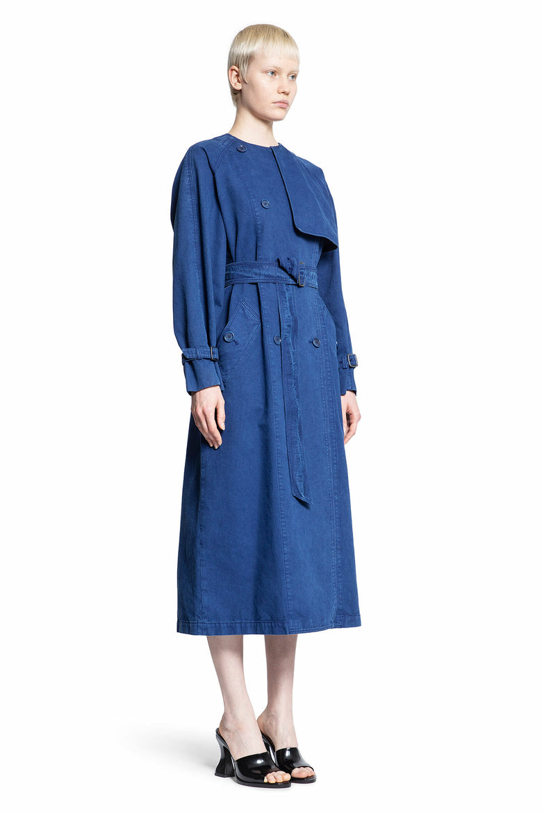 MAX MARA WOMAN BLUE COATS