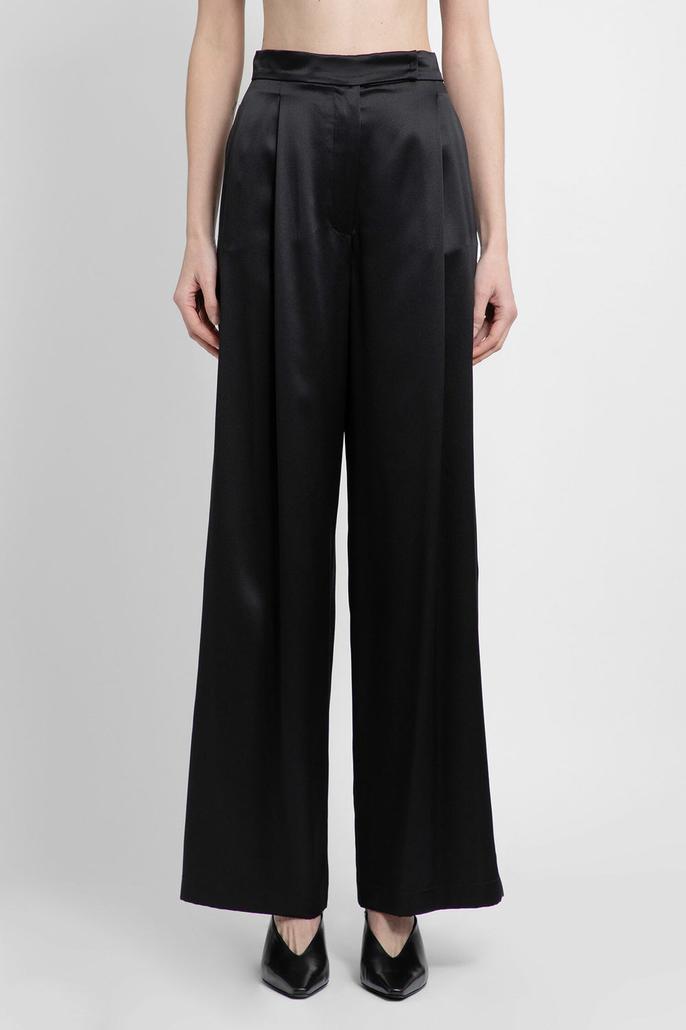 MAX MARA WOMAN BLACK TROUSERS