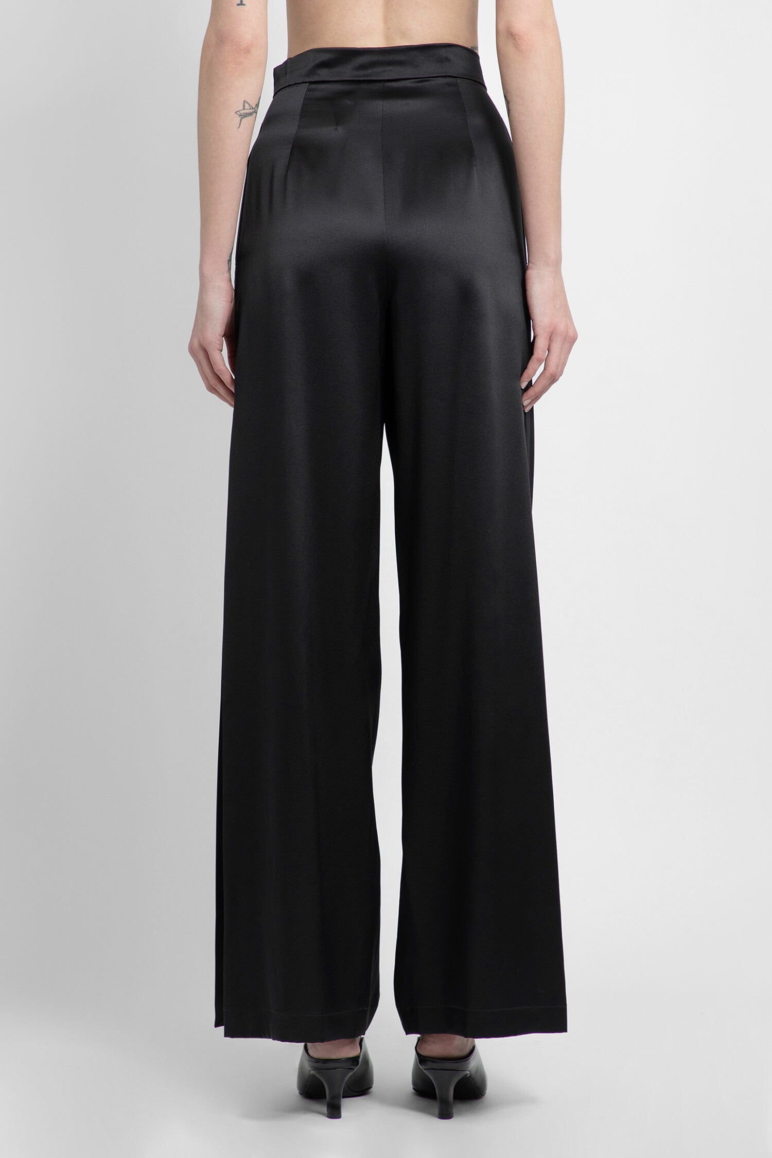 MAX MARA WOMAN BLACK TROUSERS