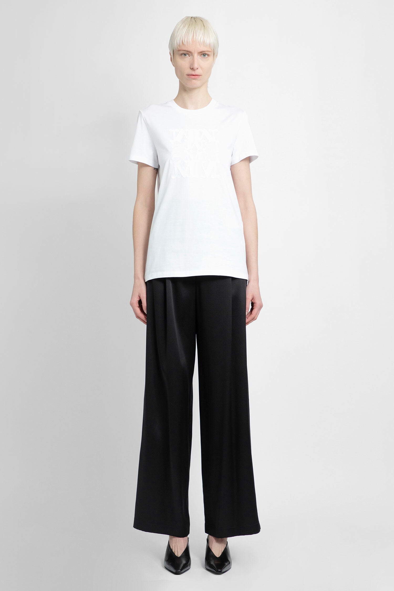 MAX MARA WOMAN BLACK TROUSERS