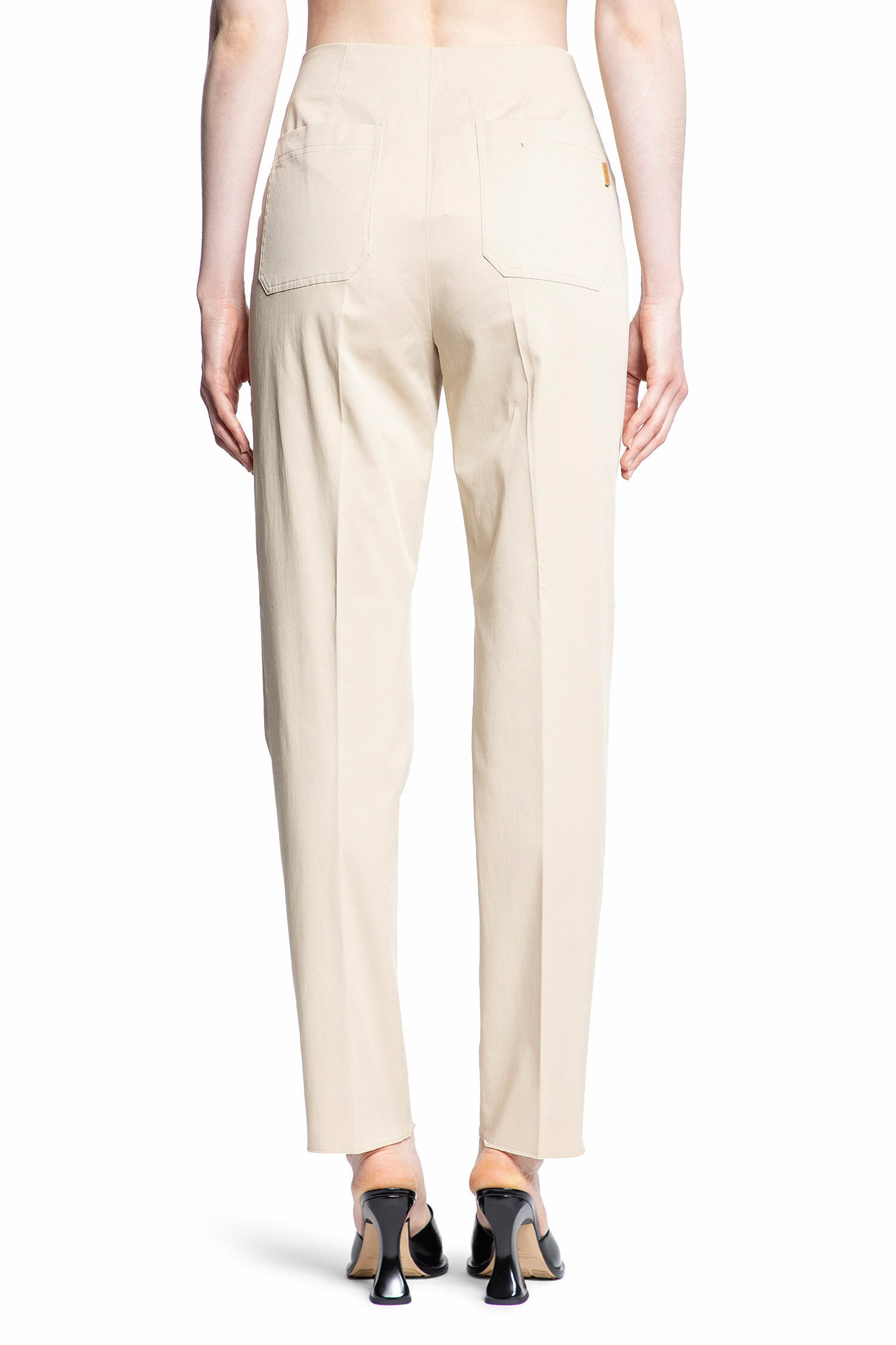 MAX MARA WOMAN BEIGE TROUSERS