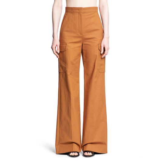 MAX MARA WOMAN BROWN TROUSERS