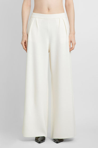 MAX MARA WOMAN WHITE TROUSERS