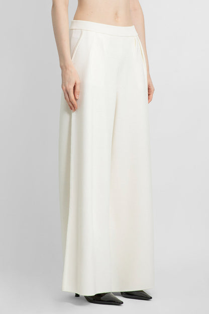 MAX MARA WOMAN WHITE TROUSERS