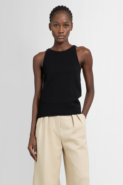 Antonioli MAX MARA WOMAN BLACK T-SHIRTS & TANK TOPS