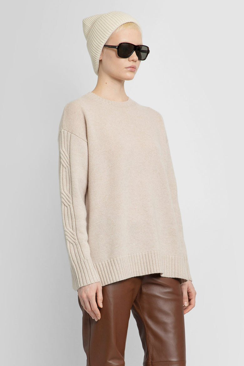 MAX MARA WOMAN BEIGE KNITWEAR