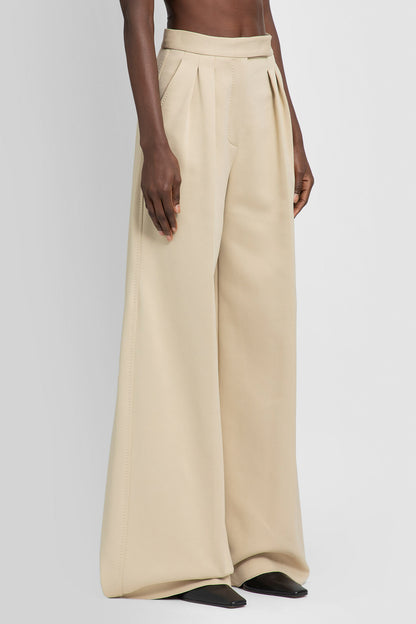 MAX MARA WOMAN BEIGE TROUSERS