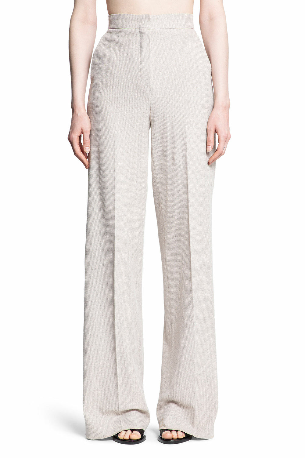 MAX MARA WOMAN BEIGE TROUSERS