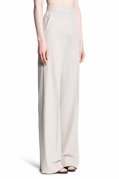 MAX MARA WOMAN BEIGE TROUSERS