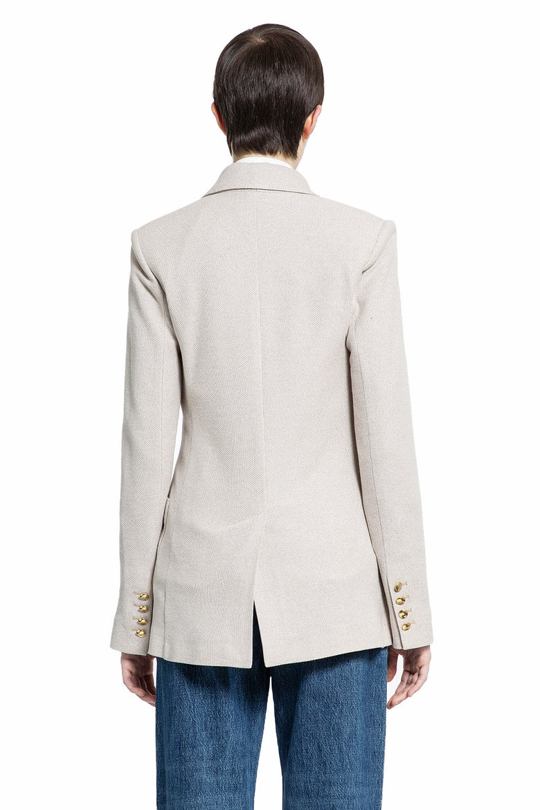 MAX MARA WOMAN BEIGE BLAZERS