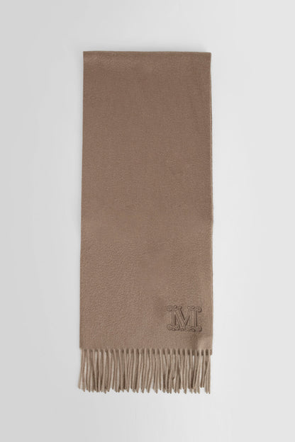 MAX MARA WOMAN BEIGE SCARVES