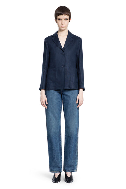 S MAX MARA WOMAN BLUE JACKETS