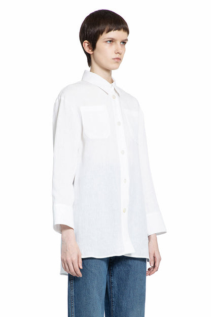 S MAX MARA WOMAN WHITE SHIRTS