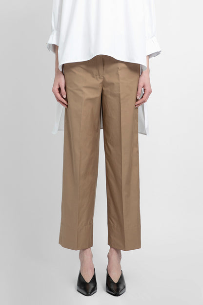 S MAX MARA WOMAN BEIGE TROUSERS