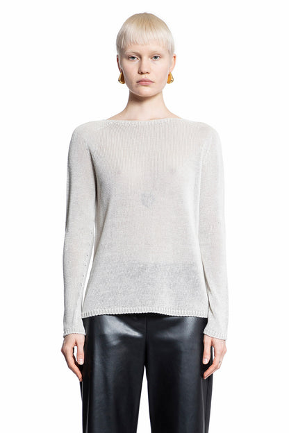 Antonioli S MAX MARA WOMAN OFF-WHITE KNITWEAR