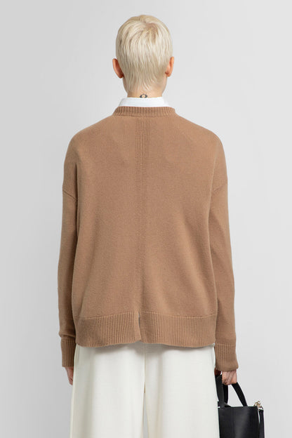 S MAX MARA WOMAN BEIGE KNITWEAR