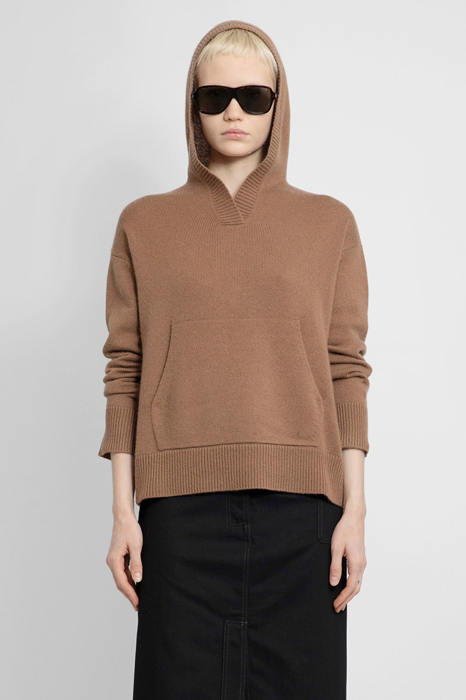 S MAX MARA WOMAN BROWN KNITWEAR