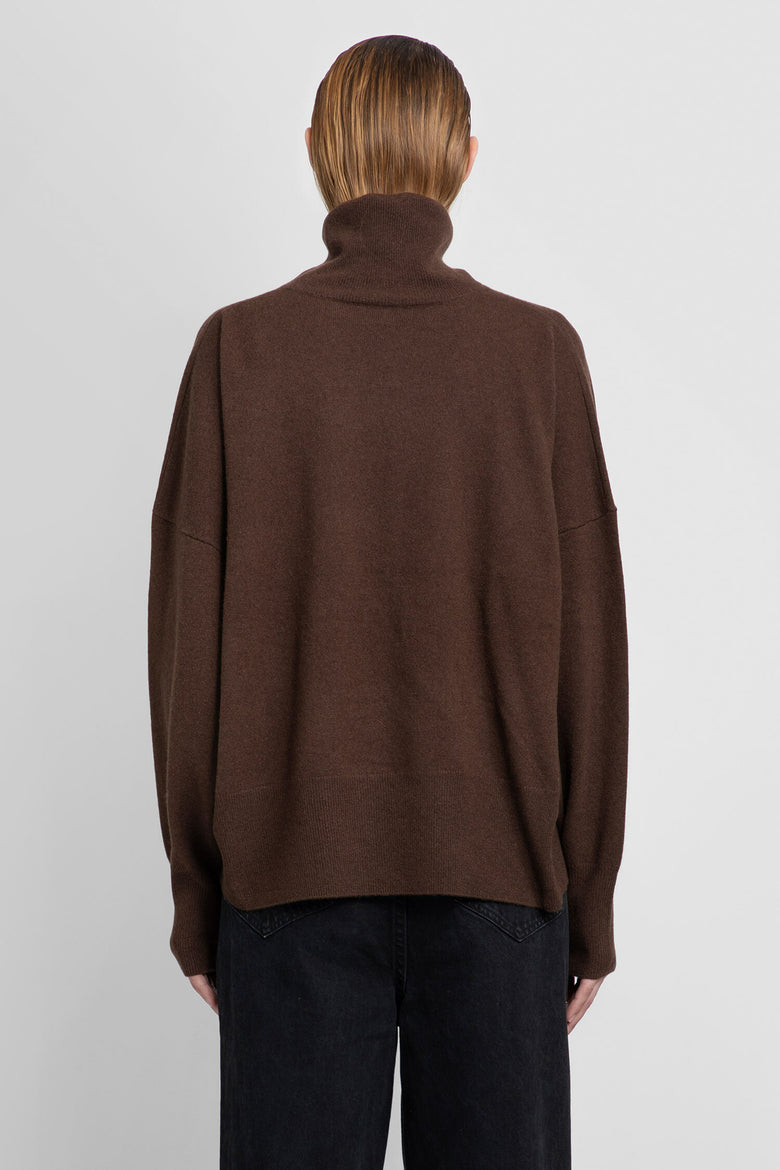 TOTEME WOMAN BROWN KNITWEAR