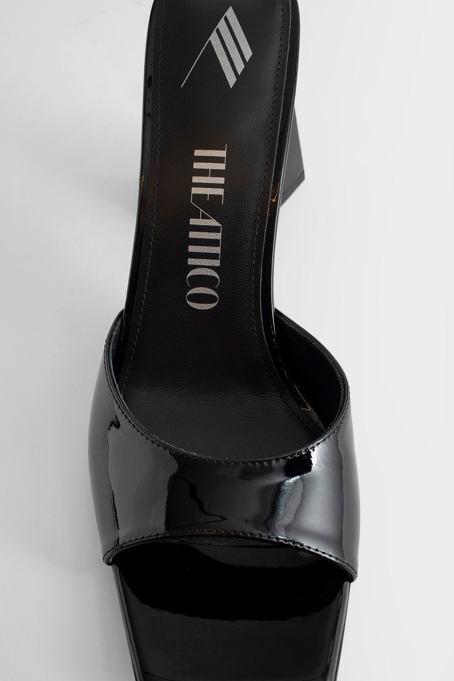 THE ATTICO WOMAN BLACK MULES