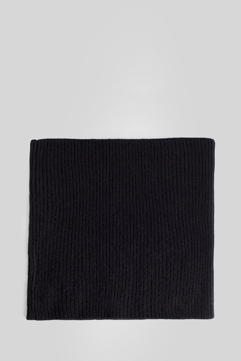 Ribbed Knit Cashmere Neck Warmer