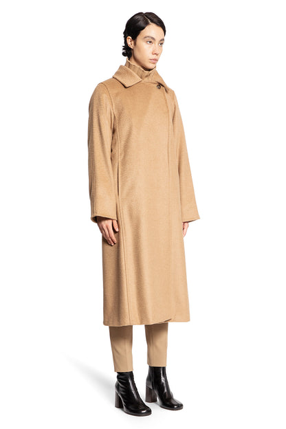 MAX MARA WOMAN BEIGE COATS