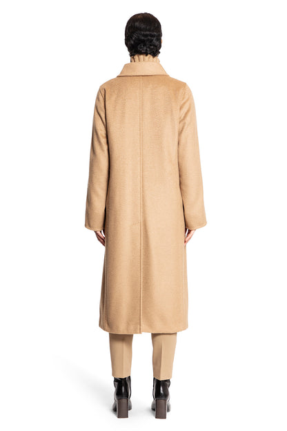 MAX MARA WOMAN BEIGE COATS