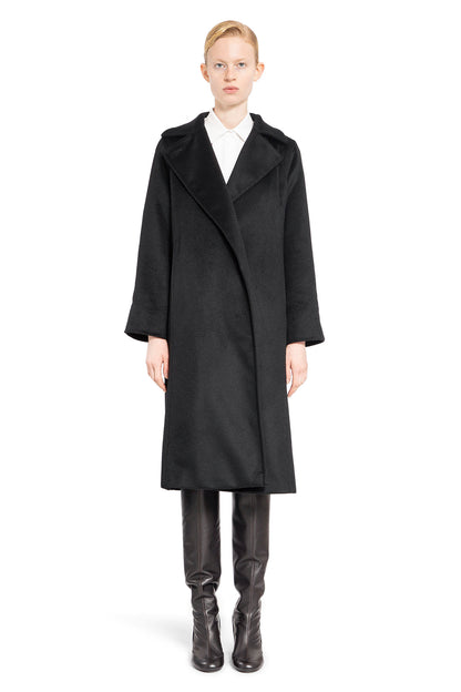 MAX MARA WOMAN BLACK COATS